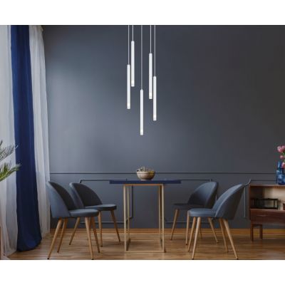 Globo Lighting Ryan lampa wisząca 5x4 W biała 15629W-5