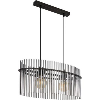 Globo Lighting Gorley lampa wisząca 2x60 W czarna 15698H3