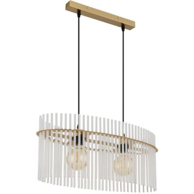 Globo Lighting Gorley lampa wisząca 2x60 W złota 15698H3M