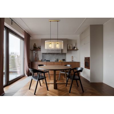 Globo Lighting Gorley lampa wisząca 2x60 W złota 15698H3M