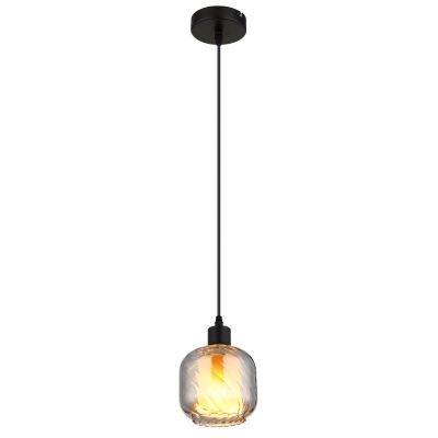 Globo Lighting Xia lampa wisząca 1x25 W czarna 15754H