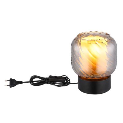 Globo Lighting Xia lampa stołowa 1x25 W czarna 15754T