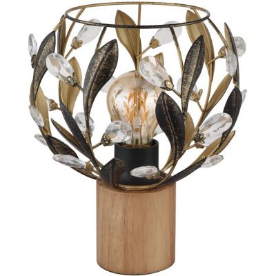 Globo Lighting Mika lampa stołowa 1x40 W złota 15759T