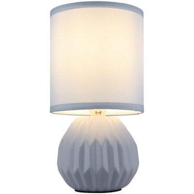 Globo Lighting Sylas lampa stołowa 1x40 W niebieska 21730B