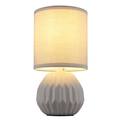 Globo Lighting Sylas lampa stołowa 1x40 W szara 21730G