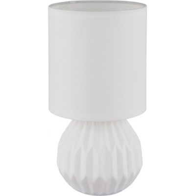 Globo Lighting Sylas lampa stołowa 1x40 W biała 21730W