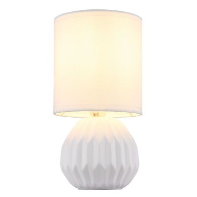 Globo Lighting Sylas lampa stołowa 1x40 W biała 21730W