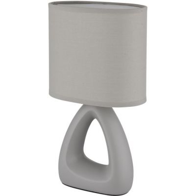 Globo Lighting Triangle lampa stołowa 1x40 W szara 21731G