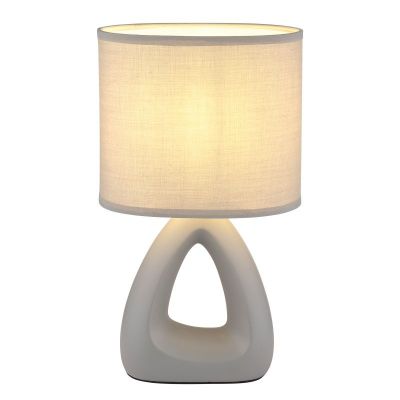 Globo Lighting Triangle lampa stołowa 1x40 W szara 21731G