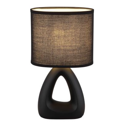 Globo Lighting Triangle lampa stołowa 1x40 W czarna 21731S