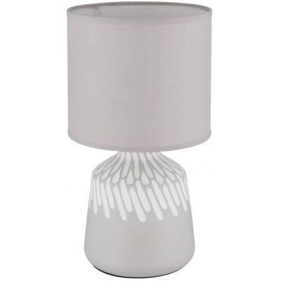 Globo Lighting Rela lampa stołowa 1x40 W szara 21733AS