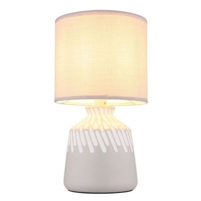 Globo Lighting Rela lampa stołowa 1x40 W szara 21733AS