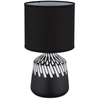 Globo Lighting Rela lampa stołowa 1x40 W czarna 21733S