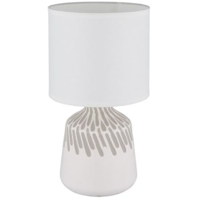 Globo Lighting Rela lampa stołowa 1x40 W biała 21733W