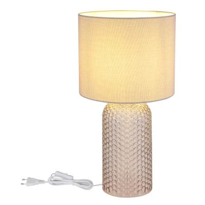 Globo Lighting Sofia lampa stołowa 1x60 W szara 21735G