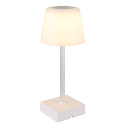 Globo Lighting Xayden lampa stołowa 1x2 W biała 28061W