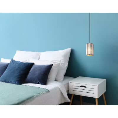 Globo Lighting Run lampa wisząca 1x60 W przydymiona 30220146