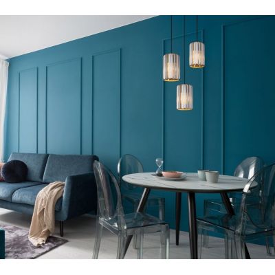 Globo Lighting Run lampa wisząca 3x60 W przydymiona 30229346