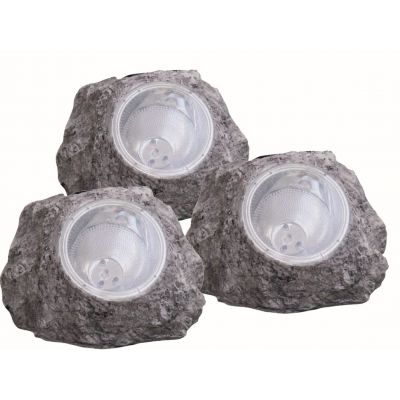 Globo Lighting Solar lampa gruntowa 1x0,06 W szara 3302-3