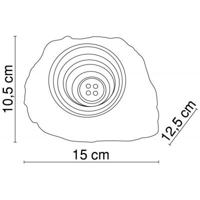 Globo Lighting Solar lampa solarna stojąca 4x0,06 W szara 3302
