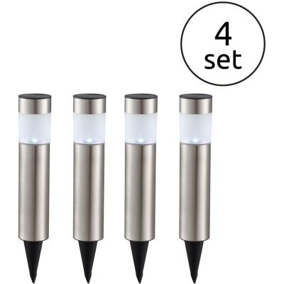 Globo Lighting Solar lampa stojąca 1x0,07 W stal 33245-4