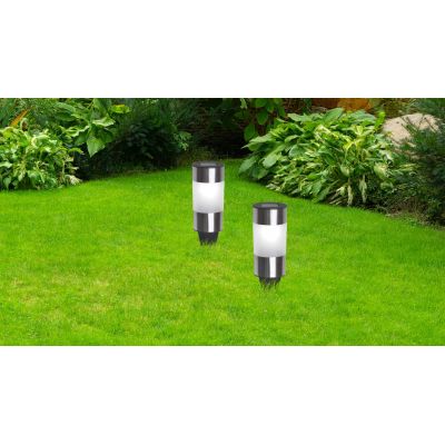 Globo Lighting Solar lampa gruntowa 1x0,06 W stal 33254-3