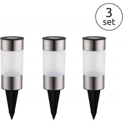 Globo Lighting Solar lampa gruntowa 1x0,06 W stal 33254-3