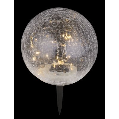 Globo Lighting Solar lampa gruntowa 1x0,06 W czarny-przezroczysta 33303