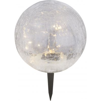 Globo Lighting Solar lampa gruntowa 1x0,06 W czarny-przezroczysta 33303