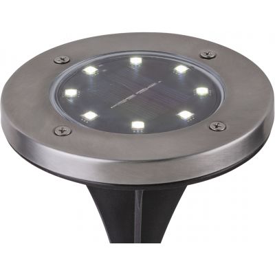 Globo Lighting Solar lampa gruntowa 1x0,1 W stal 33414