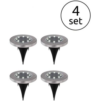 Globo Lighting Solar lampa gruntowa 1x0,1 W stal 33414-4