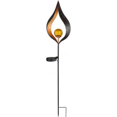 Globo Lighting Solar lampa gruntowa 1x0,06 W brązowa 33467