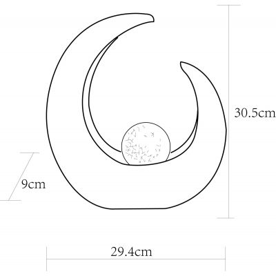 Globo Lighting Solar lampa solarna stojąca 1x0,02 W brązowa 33469