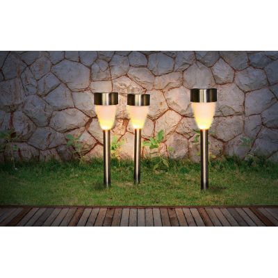 Globo Lighting Solar lampa stojąca 1x0,06 W stal 33576-3