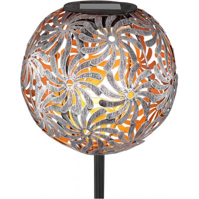 Globo Lighting Solar lampa stojąca 1x0,06 W złoty-srebrny 33632