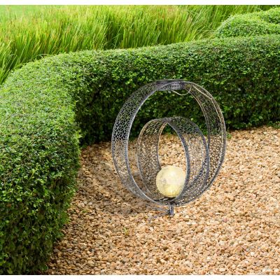 Globo Lighting Solar lampa solarna stojąca 1x0,06 W srebrny 33644