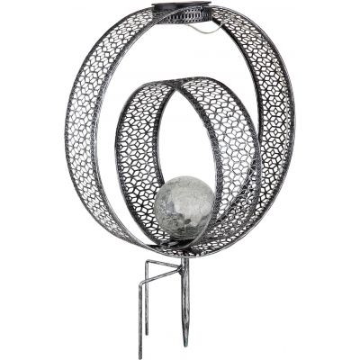Globo Lighting Solar lampa solarna stojąca 1x0,06 W srebrny 33644