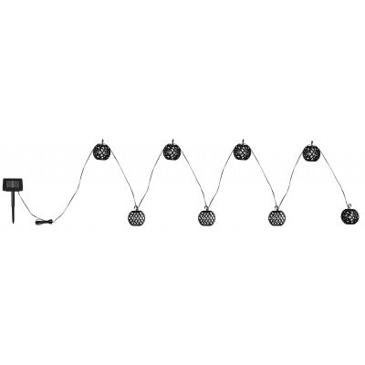 Globo Lighting Solar girlanda zewnętrzna 1x0,1 W czarny 33686-8