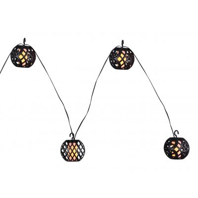 Globo Lighting Solar girlanda zewnętrzna 1x0,1 W czarny 33686-8