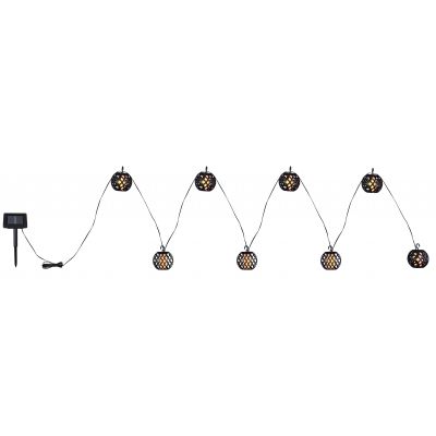 Globo Lighting Solar girlanda zewnętrzna 1x0,1 W czarny 33686-8