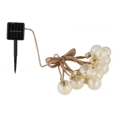 Globo Lighting Solar girlanda zewnętrzna 1x0,06 W przezroczysta 33694-10