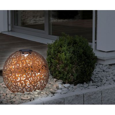 Globo Lighting Solar lampa solarna stojąca 1x0,12 W rdzawy 33744R