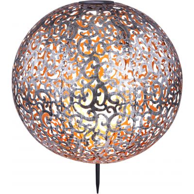 Globo Lighting Solar lampa solarna stojąca 1x0,12 W szara 33745