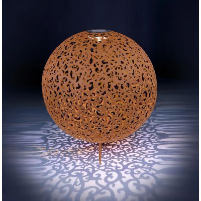 Globo Lighting Solar lampa solarna stojąca 1x0,12 W rdzawy 33745R