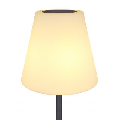 Globo Lighting Solar lampa stojąca 1x0,1 W czarny-opal 33897