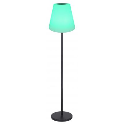Globo Lighting Solar lampa stojąca 1x0,1 W czarny-opal 33897
