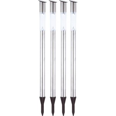 Globo Lighting Solar lampa stojąca 1x0,06 W stal 4pak 33961-4