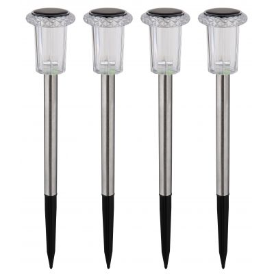 Globo Lighting Solar lampa gruntowa 1x0,06 W stal 33988-4