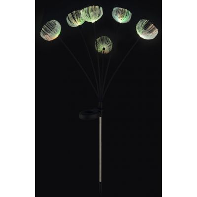 Globo Lighting Solar lampa solarna stojąca 6x0,1 W przezroczysta 36091