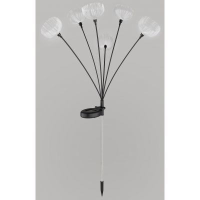 Globo Lighting Solar lampa solarna stojąca 6x0,1 W przezroczysta 36091